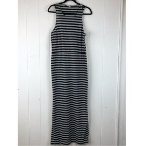 BCBGeneration Womens Dress Striped Maxi Large